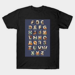 Spooky Alphabet T-Shirt